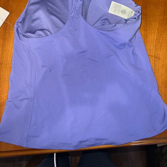 Womens Athleta brand Riptide Tankini top periwinkle blue - Picture 4 of 9